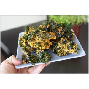 Kale chips ajo