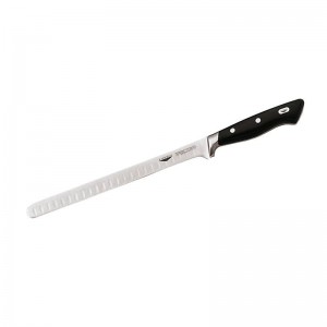 Cuchillo para jamón, con alvéolos