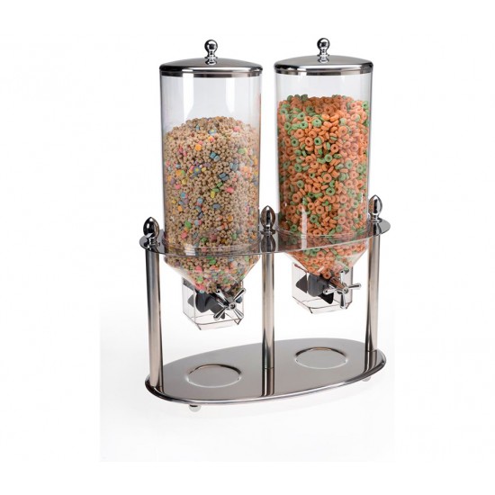 DISPENSADOR DE CEREALES DOBLE ACERO DISPENSADOR DE CEREALES DOBLE ACERO